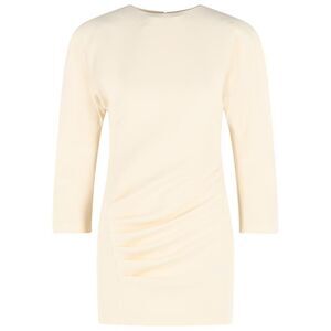 The Andamane 'New Amanda' Mini Dress In Milk Polyester Women